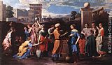 Nicolas Poussin Wall Art - Rebecca at the Well